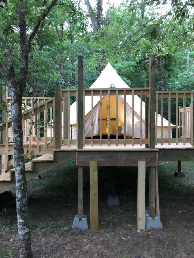 Glampin' In Style-Broken Bow Hotel Bagian luar foto