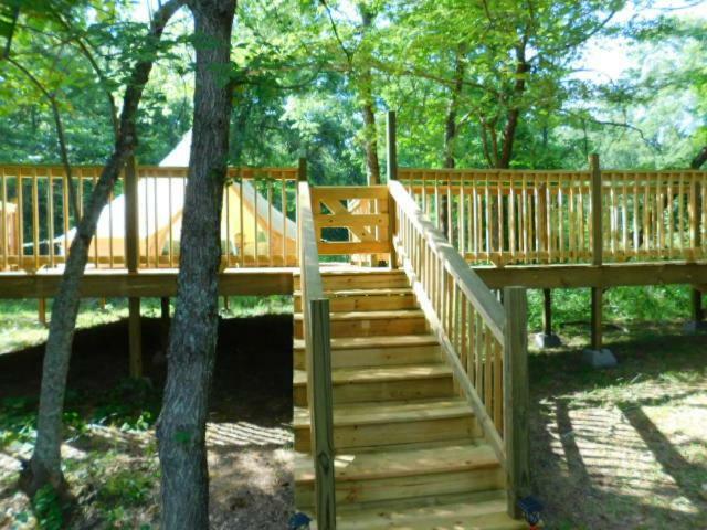 Glampin' In Style-Broken Bow Hotel Bagian luar foto