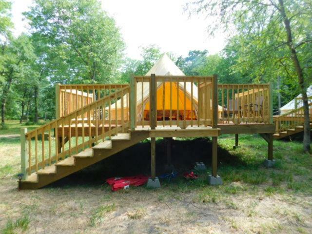 Glampin' In Style-Broken Bow Hotel Bagian luar foto